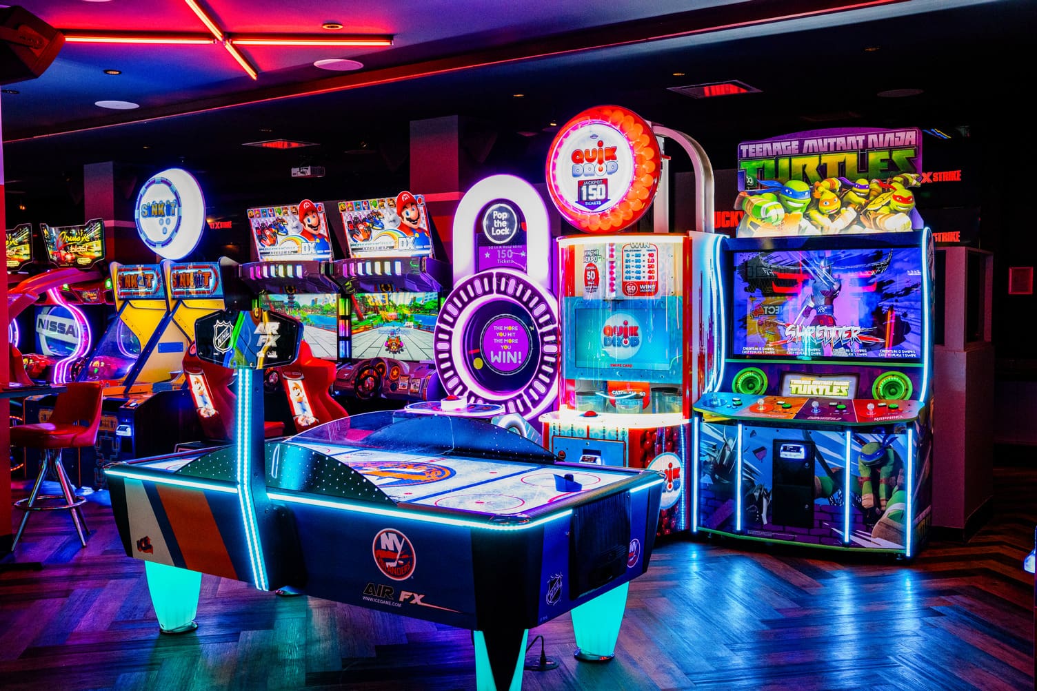 Arcade at Lucky Strike