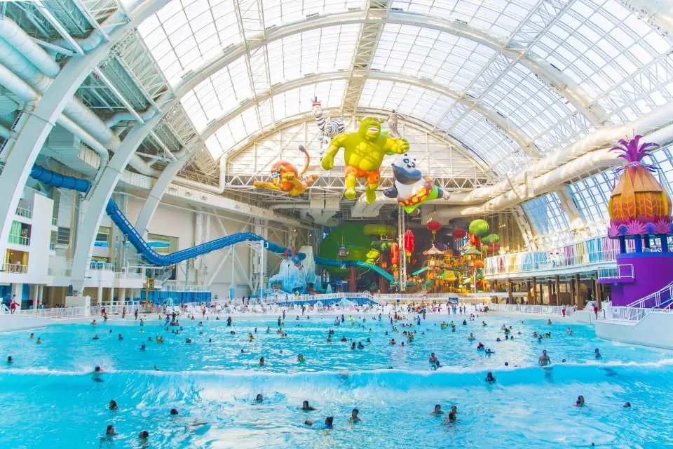 DreamWorks Water Park indoor water park at American Dream