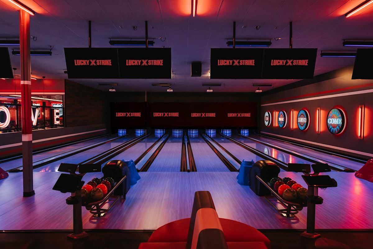 Bowling at Lucky Strike