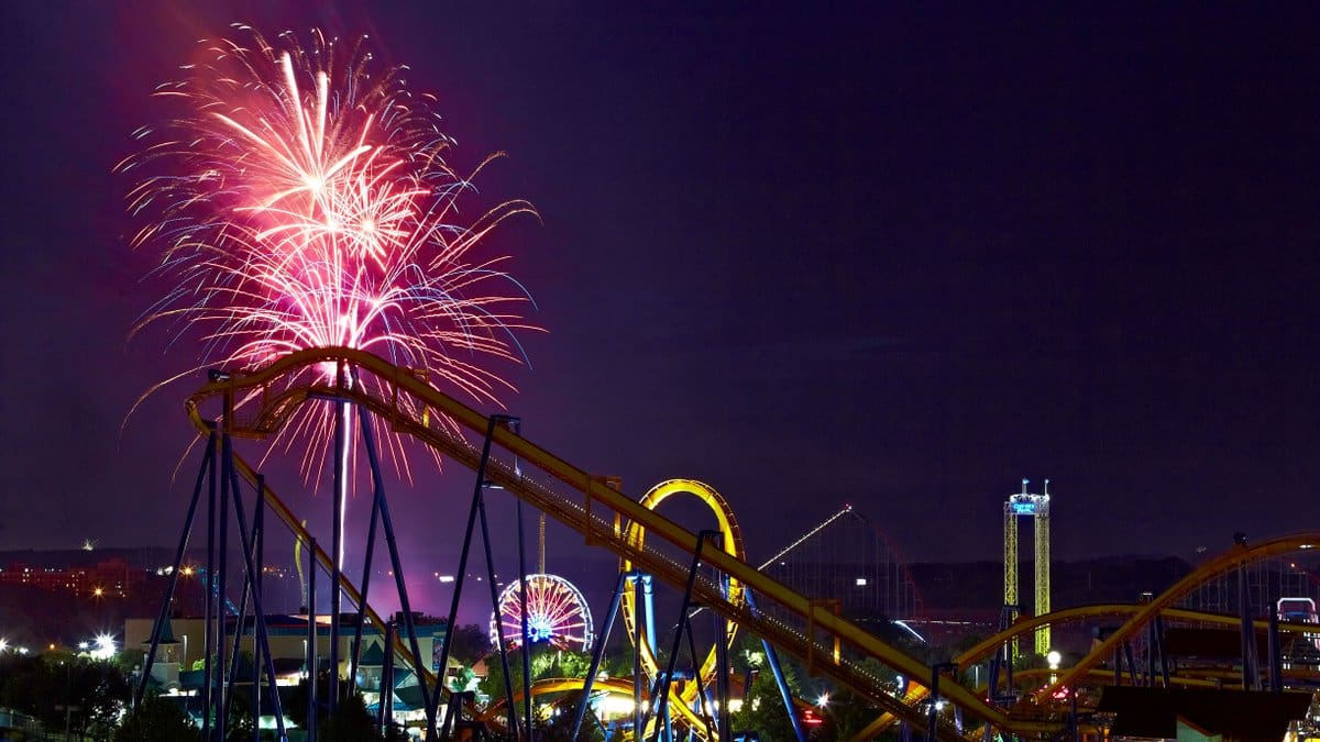 Dorney Park end-of-year celebration