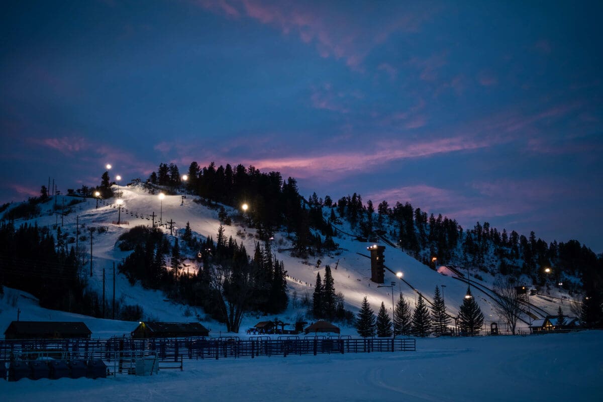 Overnight ski trip